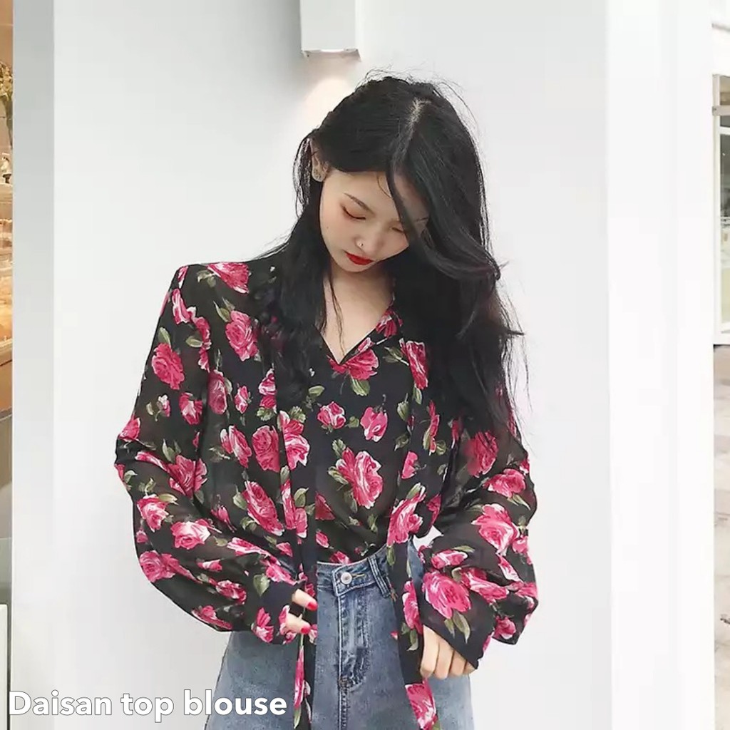 Daisan top blouse -Thejanclothes