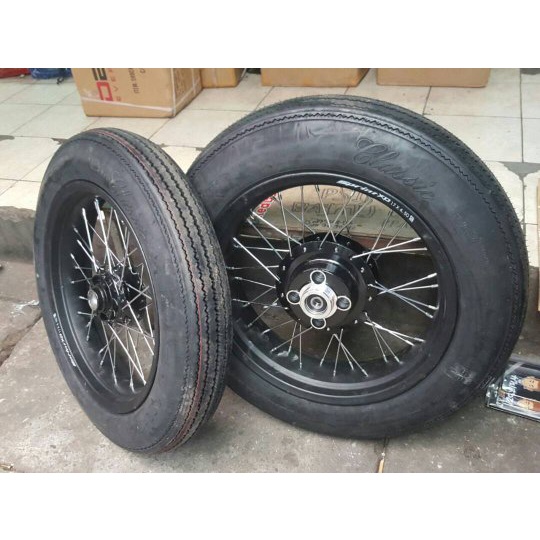VELG JAPSTYLE PLUS BAN SWALLOW 450 DAN 450 RING 17 PAKET LENGKAP