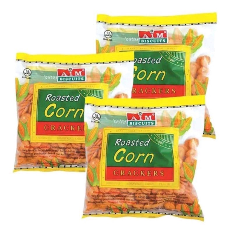 

Aim Biscuit Roasted Corn Crackers 80gram