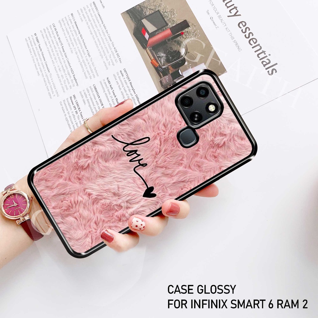 Case Infinix Smart 6 Ram 2 - 2D Glossy Infinix Smart 6 Ram 2 - Silikon Termurah Infinix Smart 6 Ram 