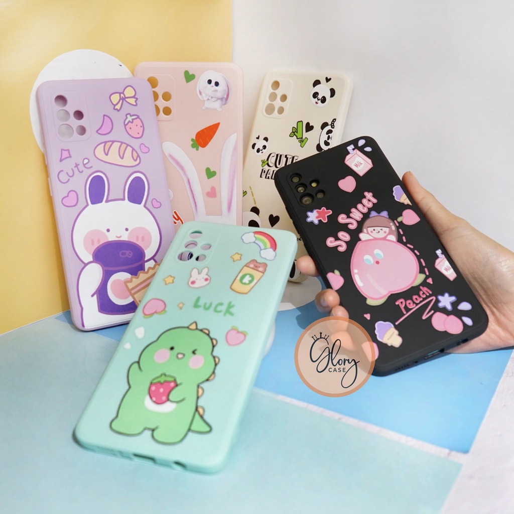 Softcase Macaron Motif [UV07] For OPPO RENO 8 4G TERBARU | SOFTCASE RENO 8 4G | CASE OPPO RENO 8 4G 