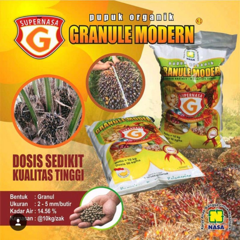 Pupuk Granule NASA