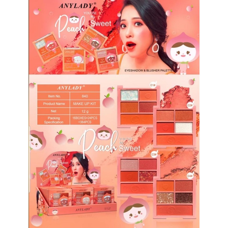 [ ECER ] ANYLADY EYESHADOW 840