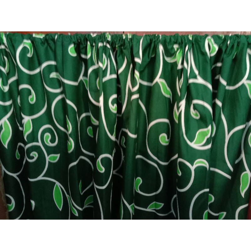 termurah gorden kolong dapur tralis minimalis hijau