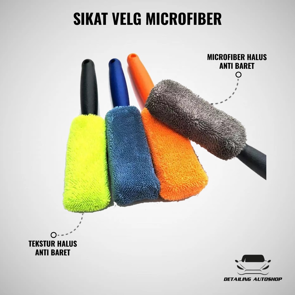 Sikat Velg Brush Microfiber Ban Mobil