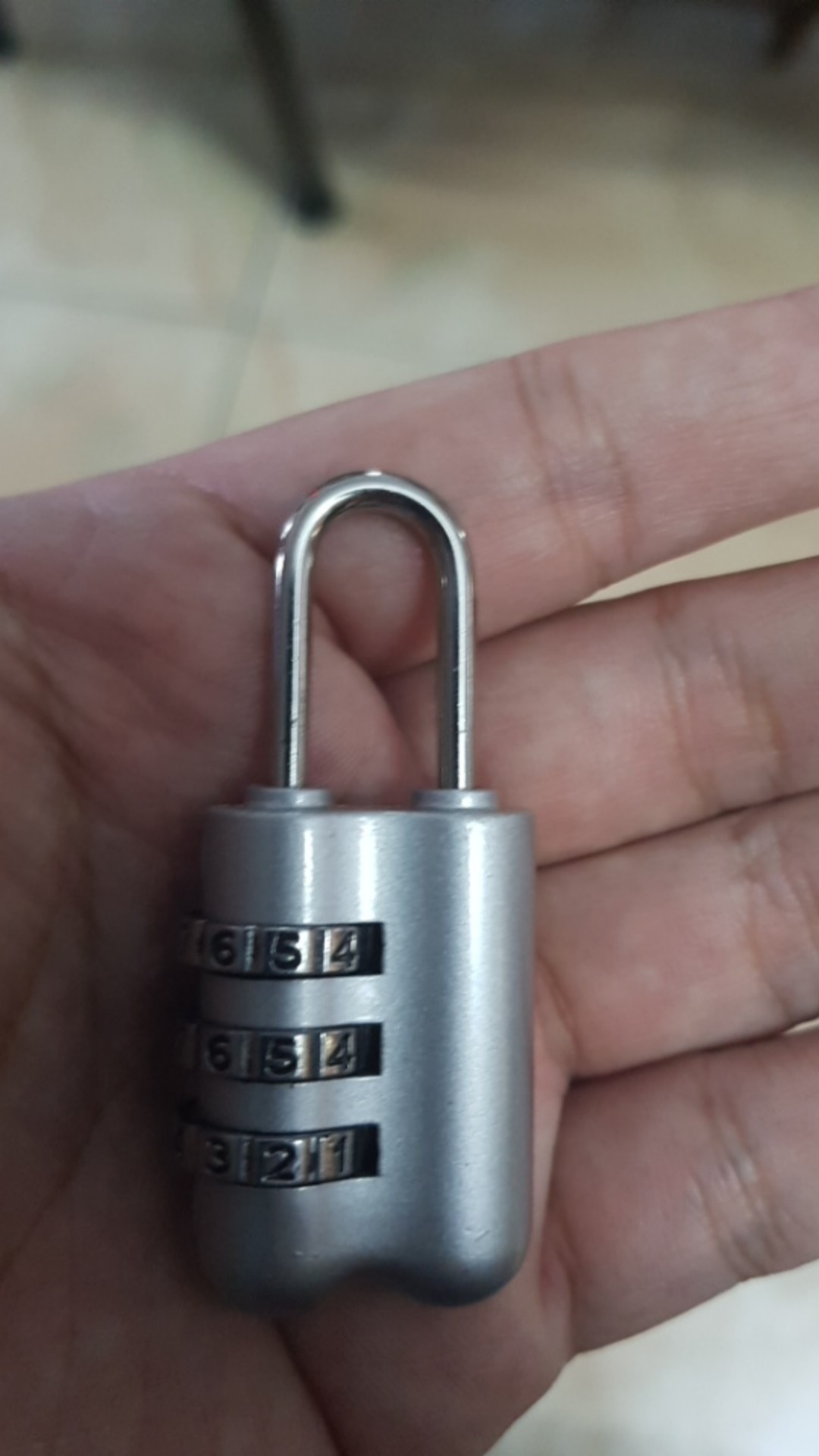 [seller Recommend] Gembok Kode Password 3 Digit Kombinasi Bahan Zinc Alloy