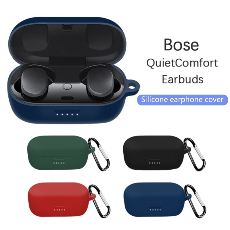 Vivi Casing Silikon Portable Tahan Jatuh Untuk Earphone Bose-QuietComfort