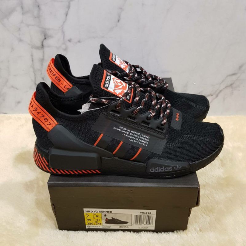 adidas nmds black and orange