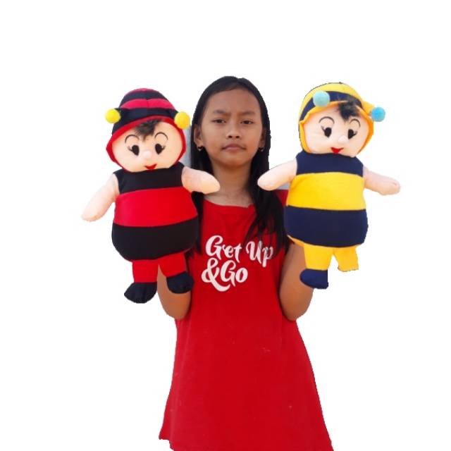 Boneka bee / boneka lebah