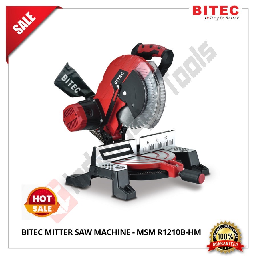 BITEC MSM R1210B Mesin Mitre Saw 10 Inch Mesin Potong Alumunium Miter