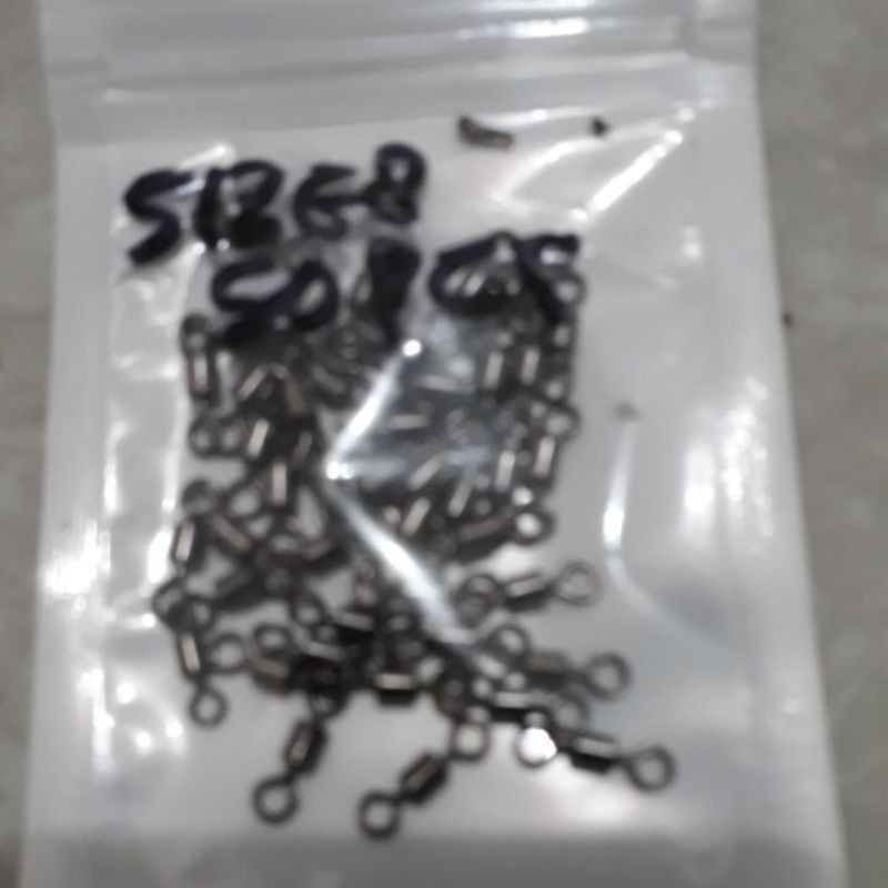 50 pcs kili kili/ swifel nomer 8