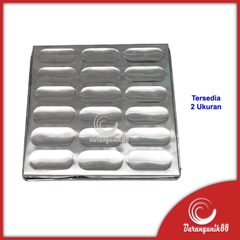 Loyang Lidah Kucing Aluminium 18pcs 21pcs