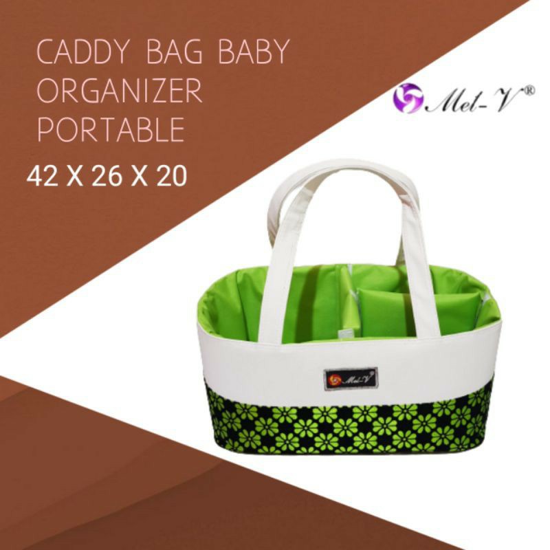 MEL-V CADDY BAG // TAS PERLENGKAPAN BAYI / BABY ORGANIZER BAG // LS1231 Y1