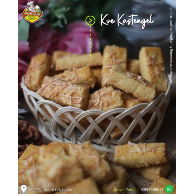 

KUE KASTENGEL 250 GR BY MOMMAS COOKING