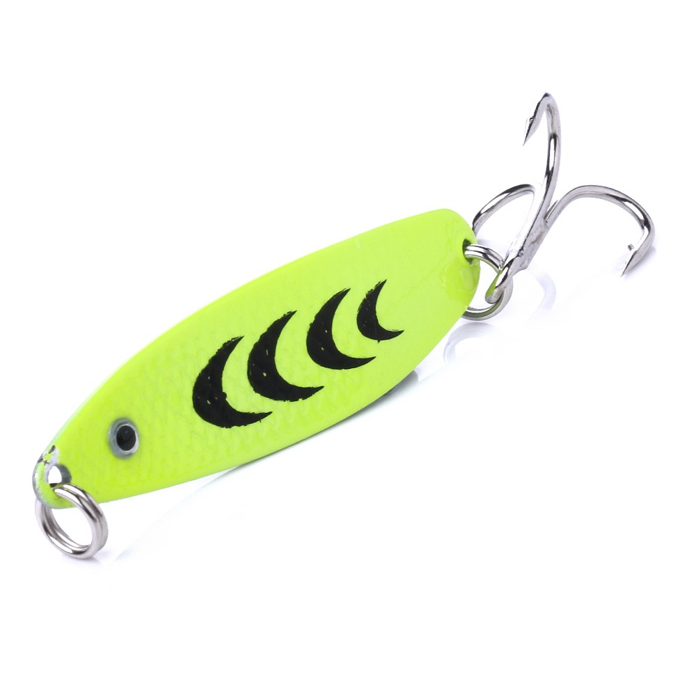 HENGJIA 1pcs 5cm/6.8g Umpan Pancing Sequin Spoon Fishing Lure Swimbait Wobbler Spinner Tackle