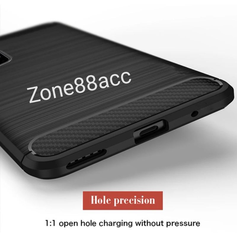 Samsung S20 Plus S11 Silicon Case Softcase iPAKY Carbon Casing Cover TPU