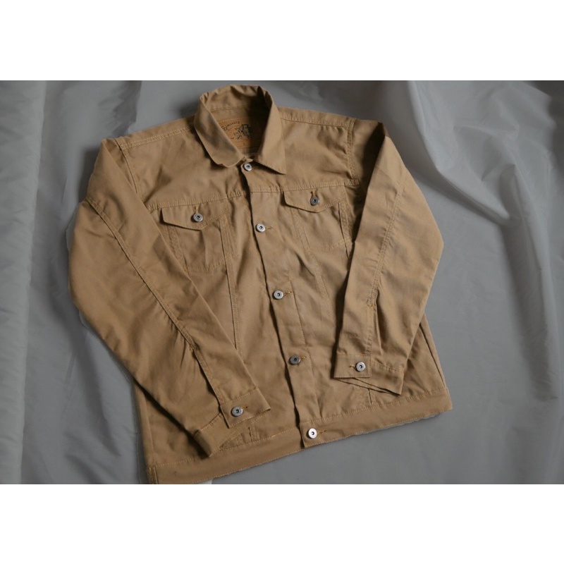 ( SIMISSTY DENIM ) JAKET TRUCKER CANVAS TYPE 1. Warna camel CARHART