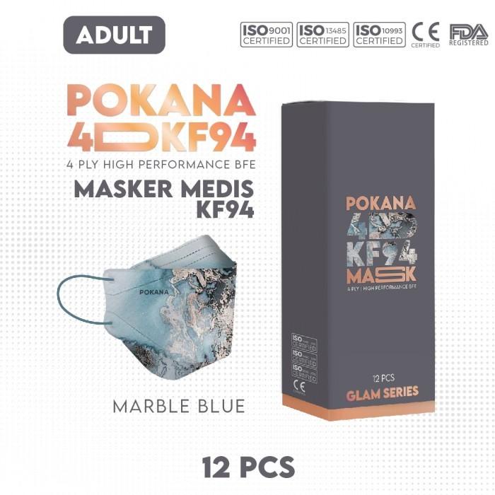 Kos | Pokana 4D Kf94 4 Ply Medical Mask Adult / Masker Kf94 Pokana