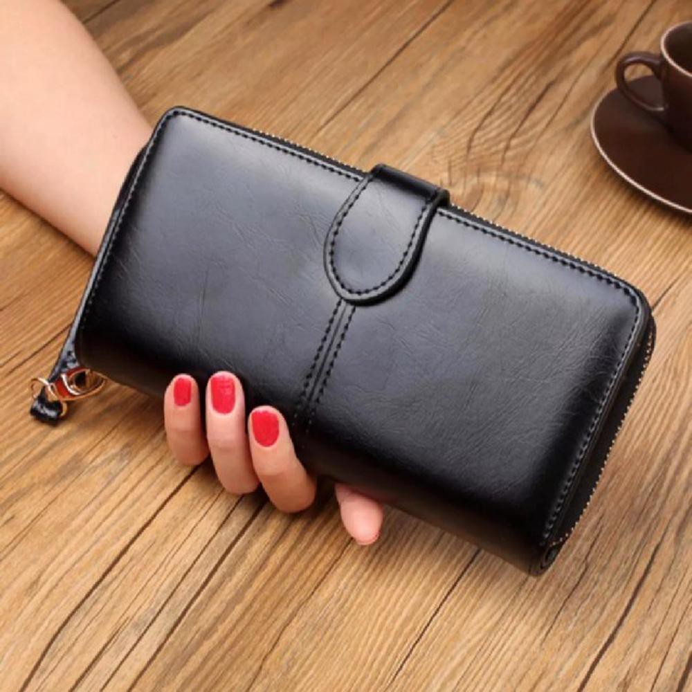 DISKON 50% Pilihan Dompet Wanita Dompet Dollar Kulit PU Import Dengan
Resleting