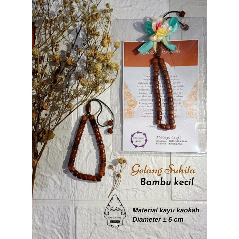 Gelang Suhita Bambu Kecil