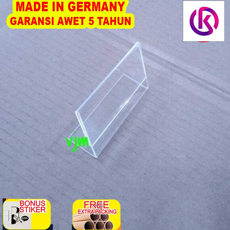 

Promo Acrylic Kartu Nama 6x9