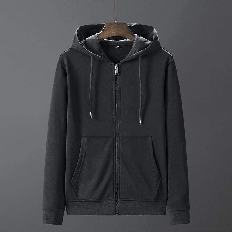 Hoodie Unisex Zipper sweater hoodie terbaru simpel