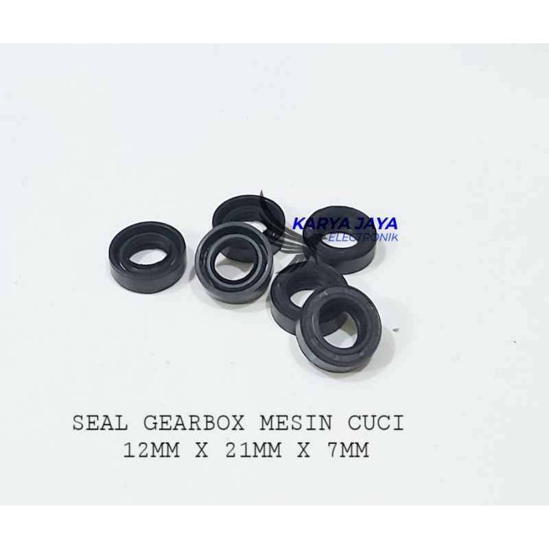 Sil Seal gearbox mesin cuci 12 x 21 x 7 | Seal girbox mesin cuci