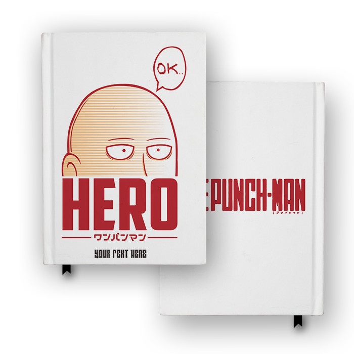 

Buku Catatan Notebook Saitama Hero One Punch Man Custom Diary Jurnal