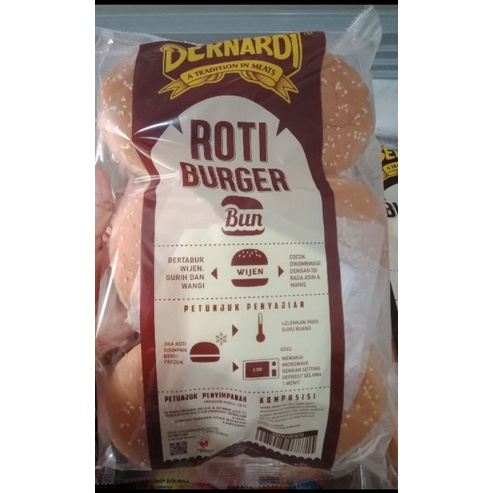 

Bernardi Roti Burger Wijen isi 6