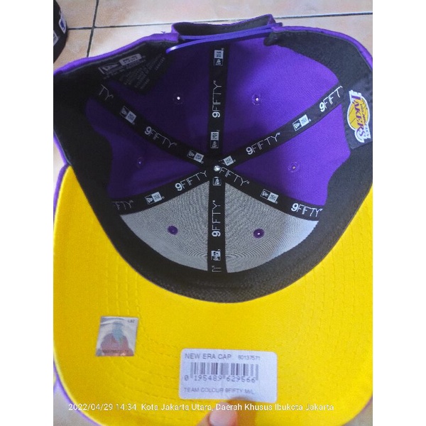 New era caps 9fifty Lakers