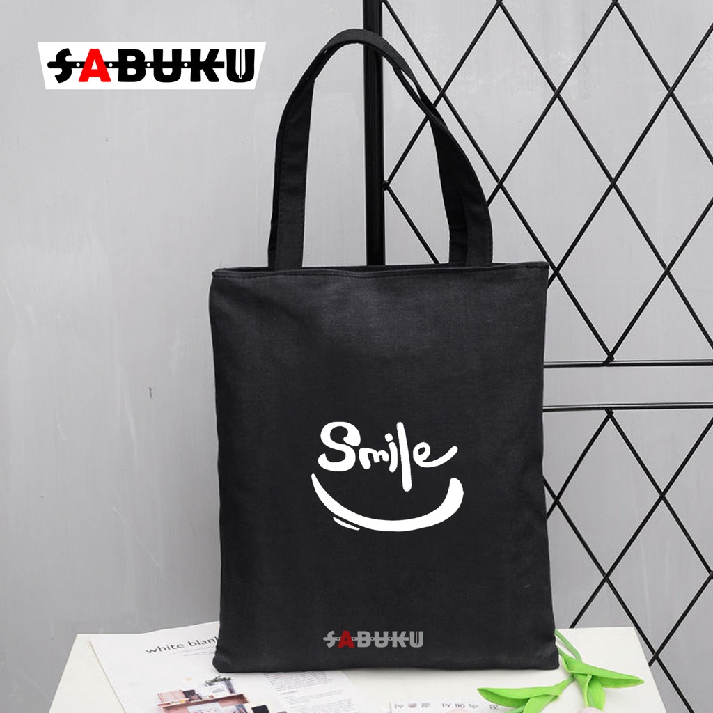 Tas Wanita Tas RESLETING Tote Bag kpop murah wanita custom motif Bahan Kanvas High Quality -186