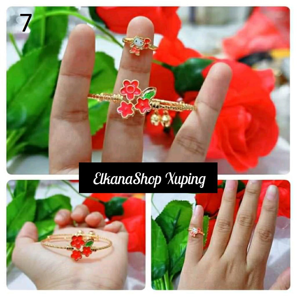 Gelang Anak Free Cincin Xuping / elkanashop