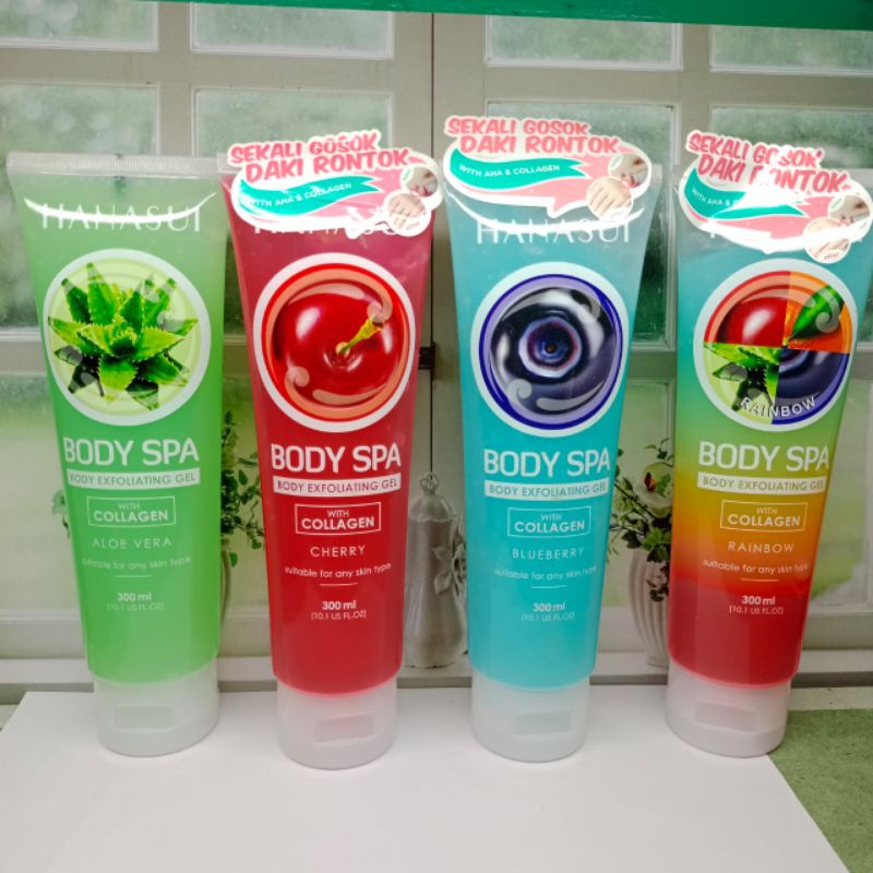 Hanasui Body Spa Daki//Body Spa Perontok Daki