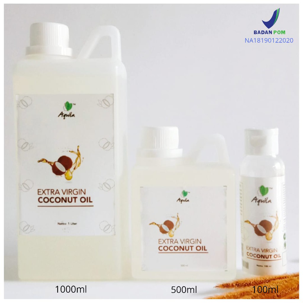 Jual Aquila Herb Extra Virgin Coconut Oil (EVCO) 500 ml Shopee