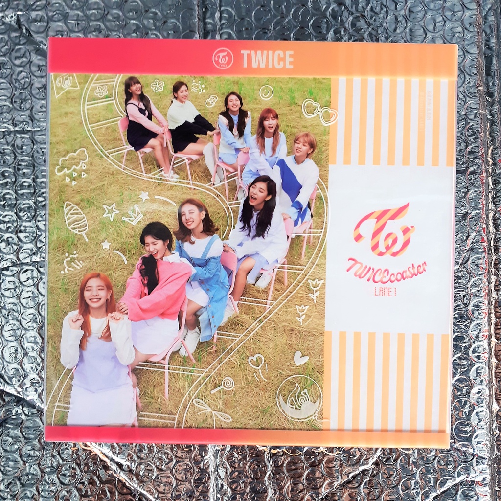 [PRELOVED - OFFFICIAL ALBUM] TWICE - TWICECOASTER LANE. 1 (APRICOT VER.)