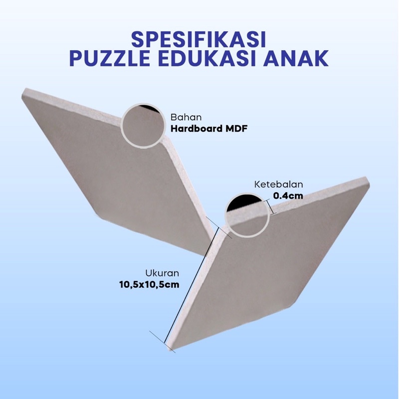 PUZZLE EDUKASI HEWAN / TRANSPORTASI (SIZE 14)