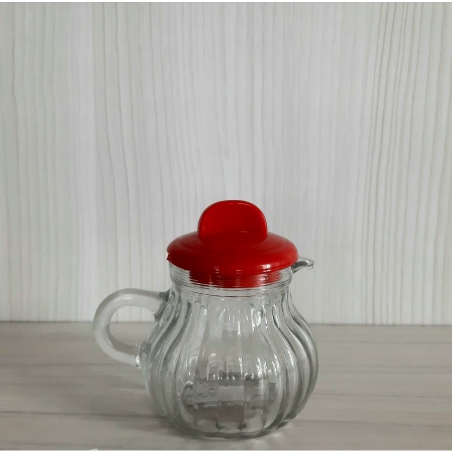 Jual Mini Jar Ulir Tutup Merah Isc A Kig Pitcher Gelas Toples Tutup