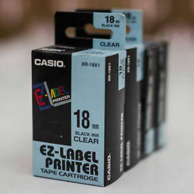 Pita / Label Printer Casio 18mm # EZ Label Tape Casio #