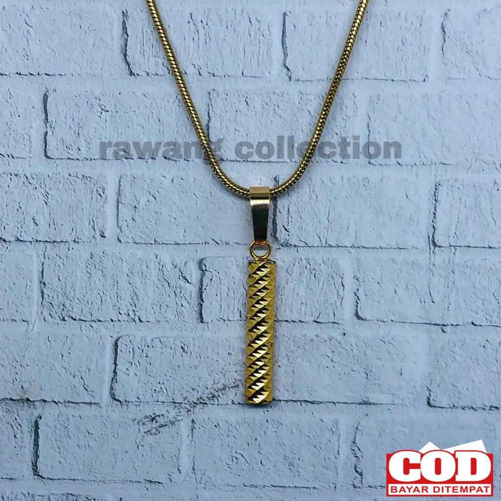 Kalung Titanium Pria Dan Wanita Anti Karat Selamanya