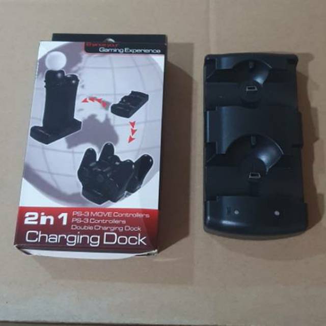 Charging/charger dock Stik PS3 2 in 1