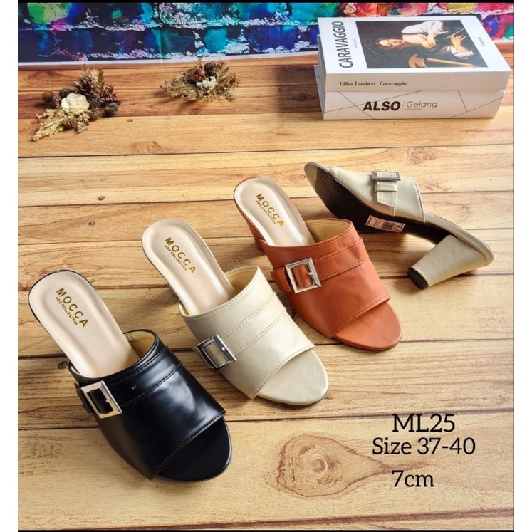 ABBUSHOES ML 25-new ha tahu gesper wanita 36/40 7cm