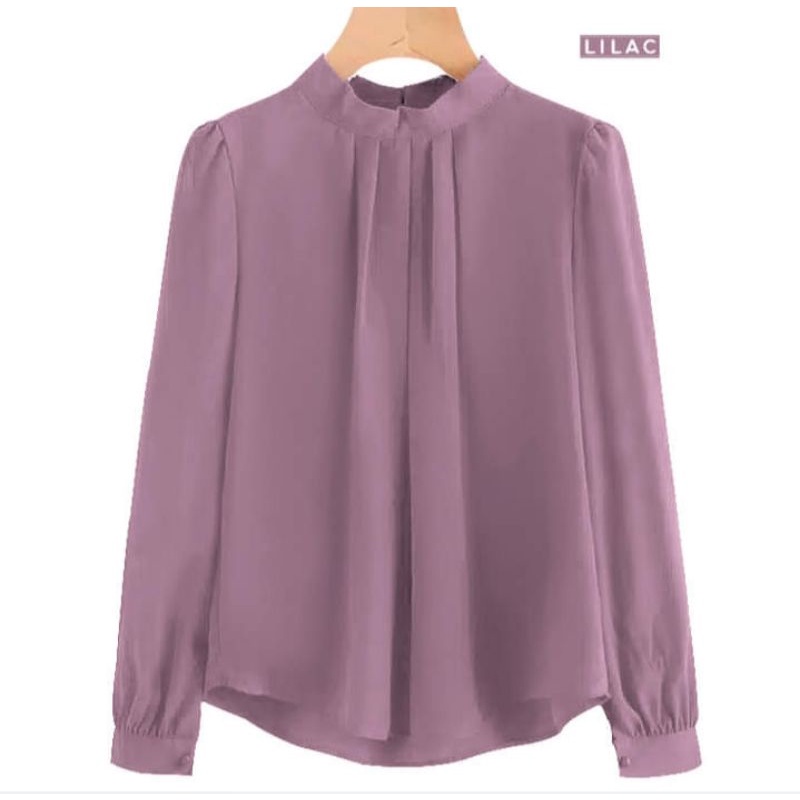 Baju Atasan Blouse Wanita Korean Style S, M, L, XL, XXL, XXXL, 4L, 5L Jumbo LD 90, 94, 98,104,110,120,130,140-1
