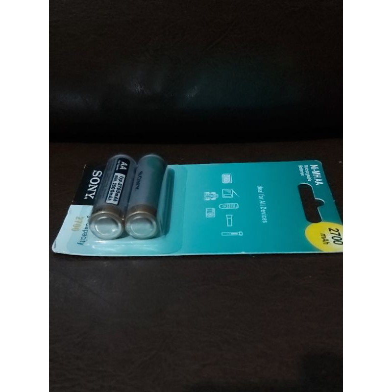 baterai / battery cas SONY AA CYBER ENERGY recharge / battery AA isi ULANG recargeable 2700mAh