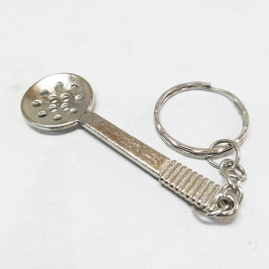 Key Chain Gantungan Kunci Ganci perkakas rumah tangga saringan gorengan dramashop