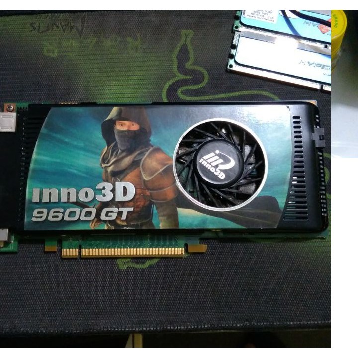 Vga card gaming nvidia gt9600 512m 256bit 2nd bagus