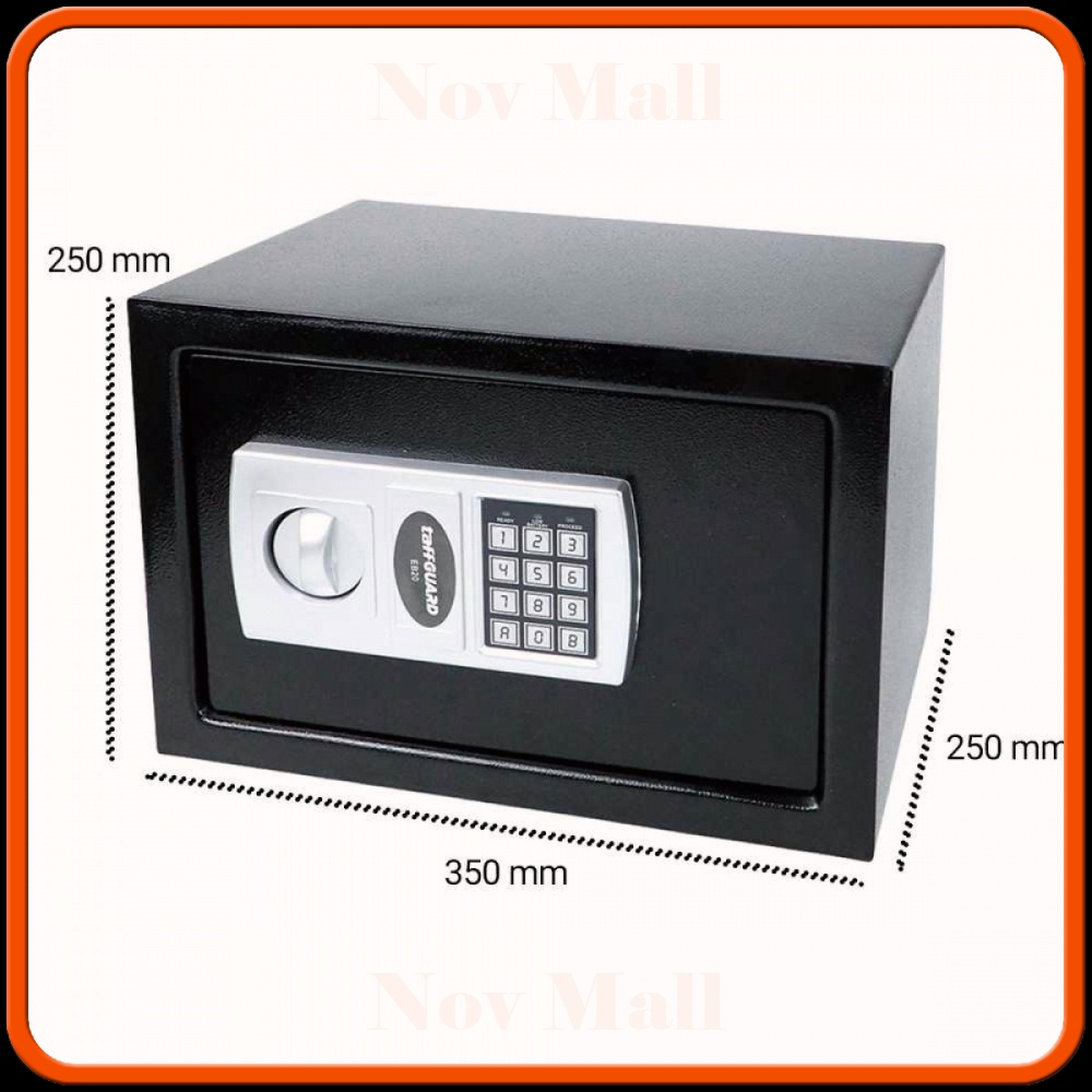 TaffGUARD Kotak Brankas Hotel Mini Password Safe Deposit Box SF043