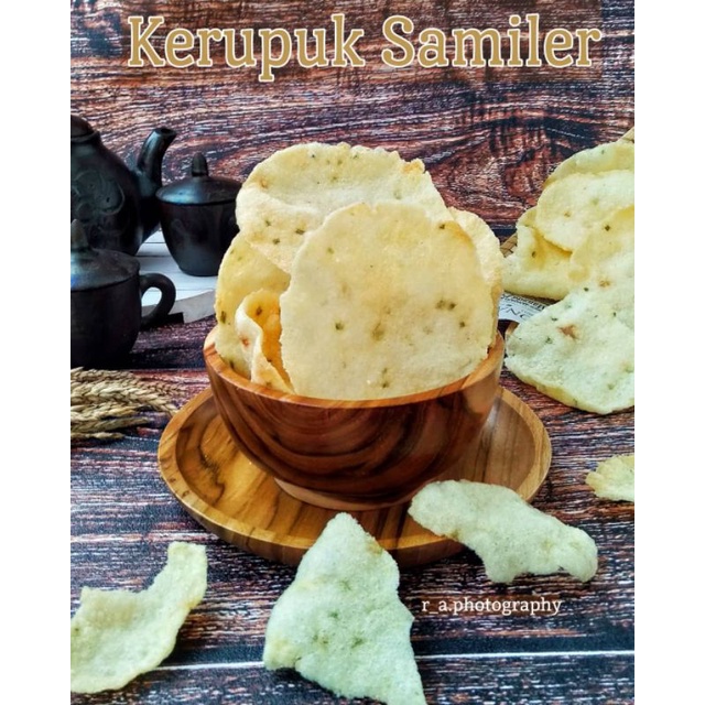 

KERUPUK atau KERIPIK SAMILER PEDAS DAN ORIGINAL KHAS MALANG JAWA TIMUR - 400gr