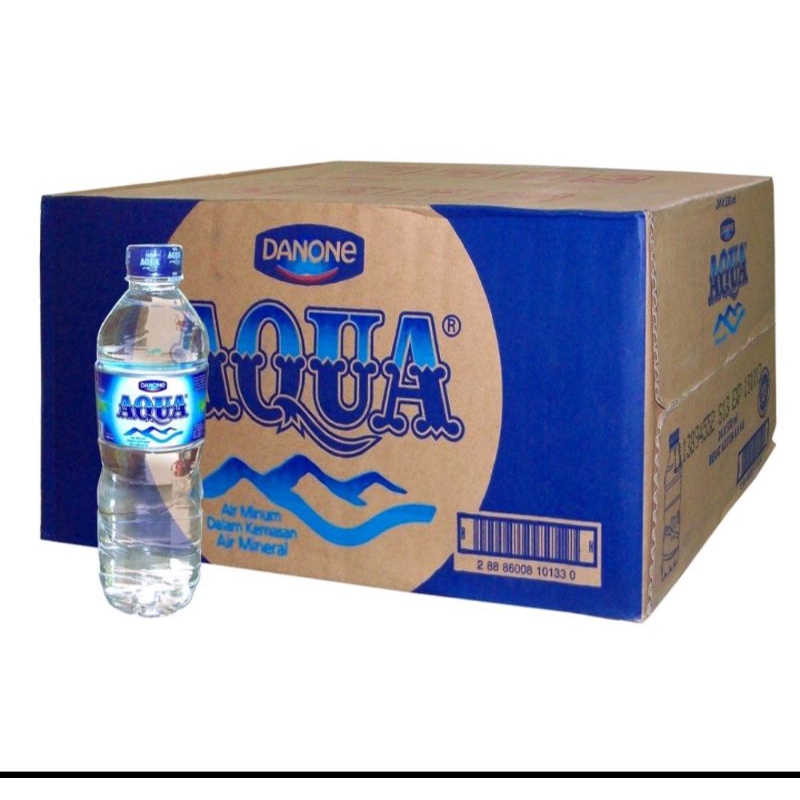 Air Mineral Aqua 600ml (Dus)