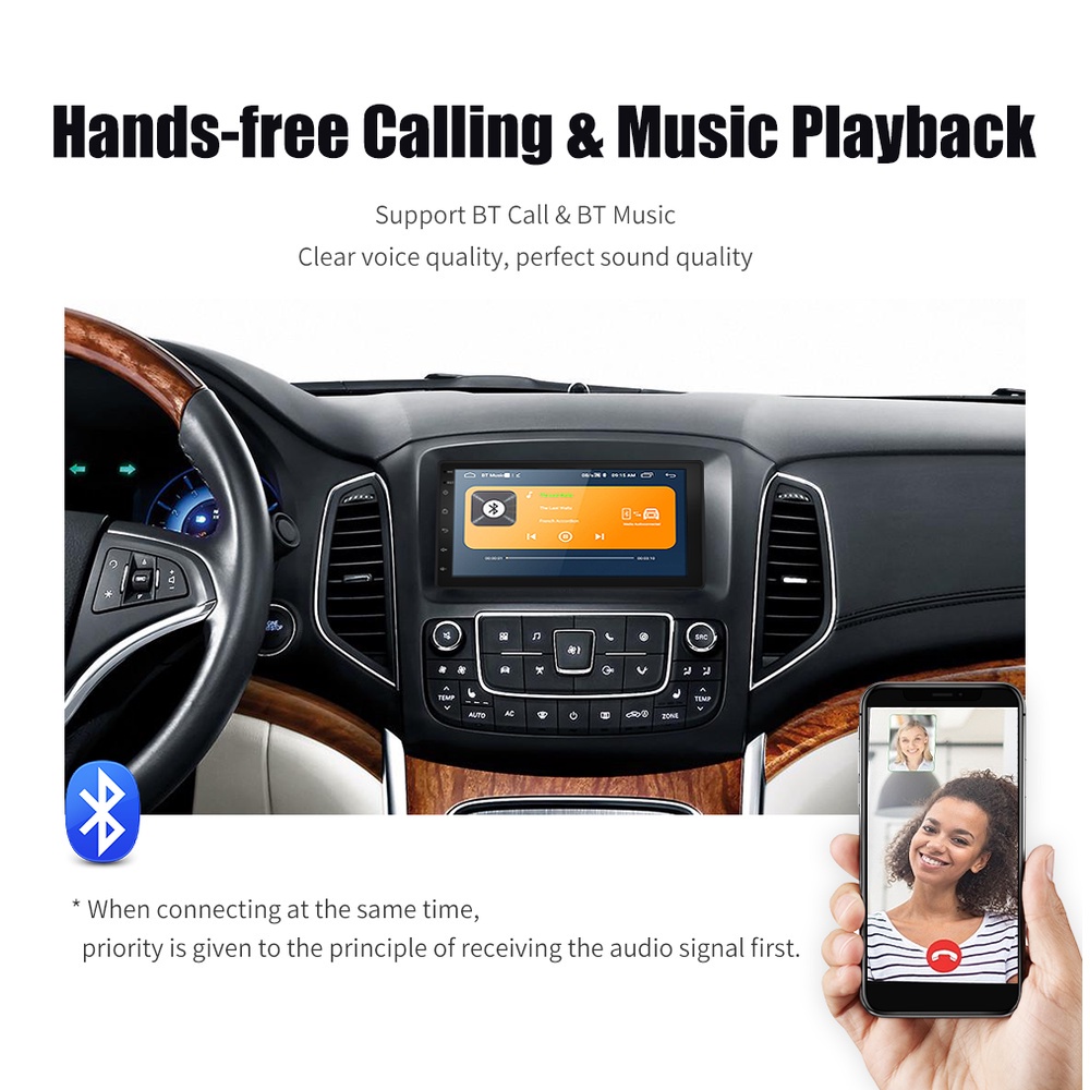 7/9/10 inch Car Android 10.1 navigasi 2+32G Head Unit For TOYOTA Daihatsu Mitsubishi HONDA SUZUKI Hyundai NISSAN Touch Screen Stereo Radio Bluetooth 2Din Car Multimedia MP5 GPS Mirrorlink YOUTUBE-5