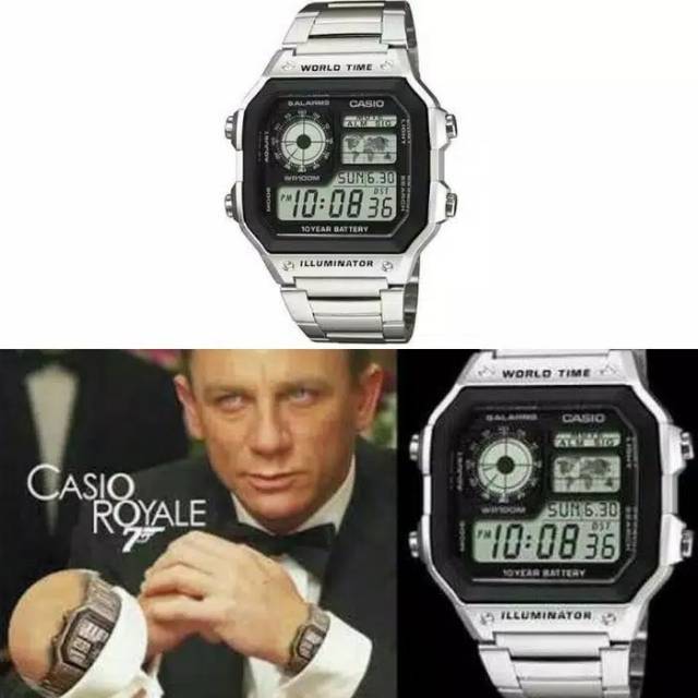 Jam Tangan Original Casio AE1200 iluminator